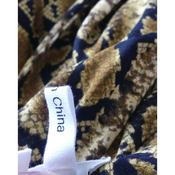 Ba&Sh Womens 0 US 4 Dress Lady Sahara Midi Snakeskin Ochre NWT - Picture 9 of 14